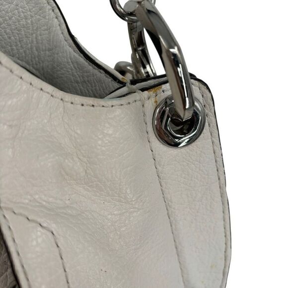 orYANY Danielle Italian Leather Convertible Shoulder/Crossbody Bag Creamy White - Picture 11 of 12